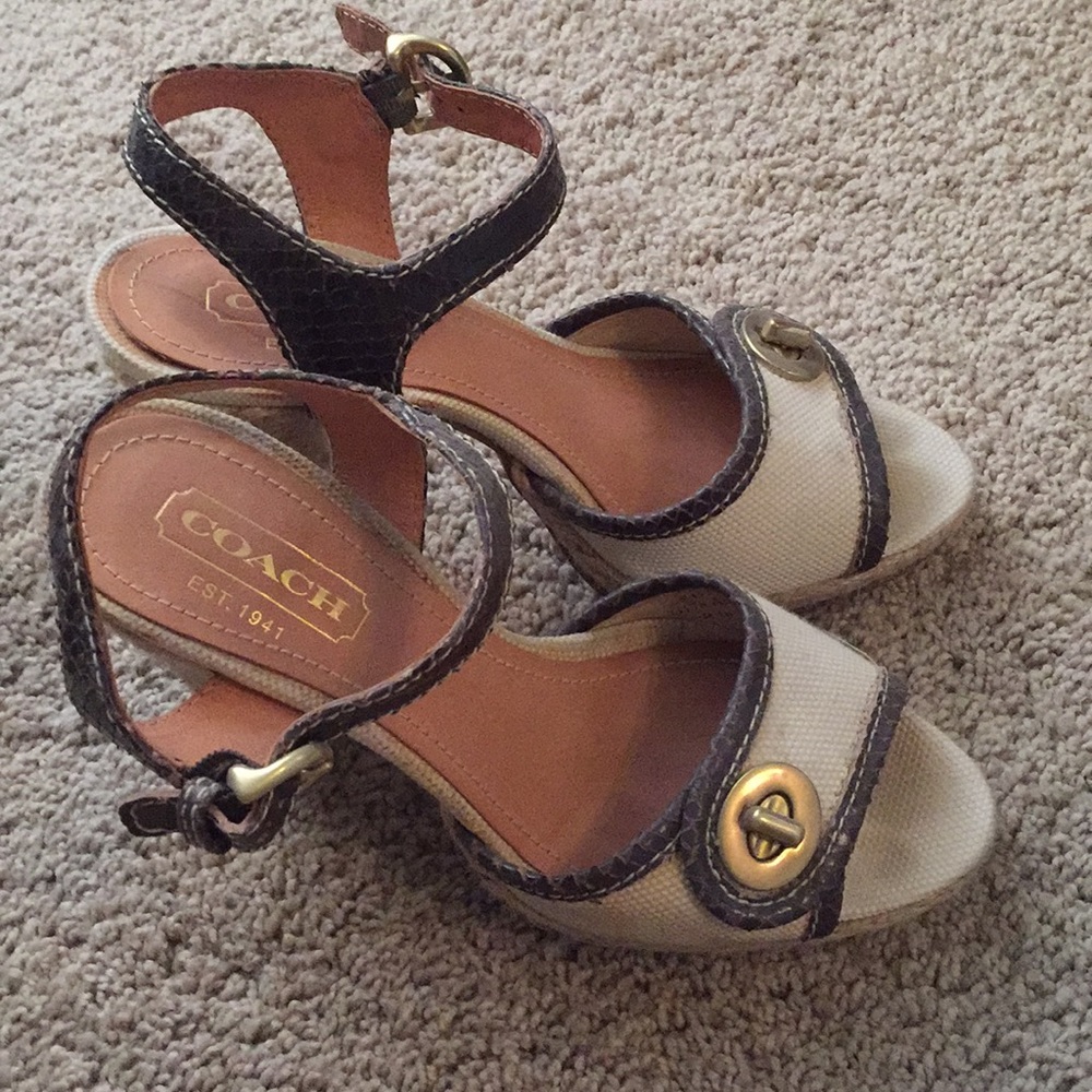 Coach sandals